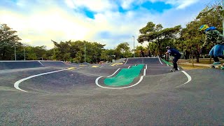 Parque das Bicicletas Pump Track Moema São Paulo #surfskate #simuladordesurf