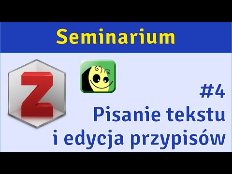 Wideo: Czym są nieopisane elementy w zotero?