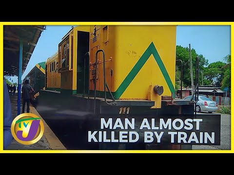 Man Almost Killed by Train | TVJ News