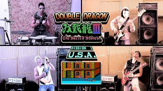 Double Dragon 3 - Mission 1 - USA + Boss (cover by Eflavia)