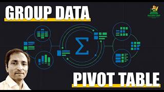 Master Data Analysis: Group Data in Pivot Table | Excel Pivot Table Tutorial in Hindi