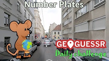 Geoguessr Daily Challenge - NMPZ January Challenge - Number Plates Here Look More Red