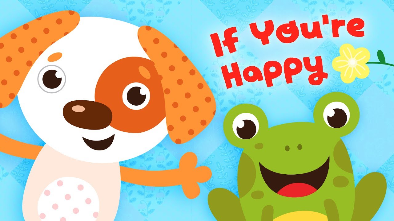 If You're Happy and You Know It - Children's Song with Lyrics - Nursery Rhymes