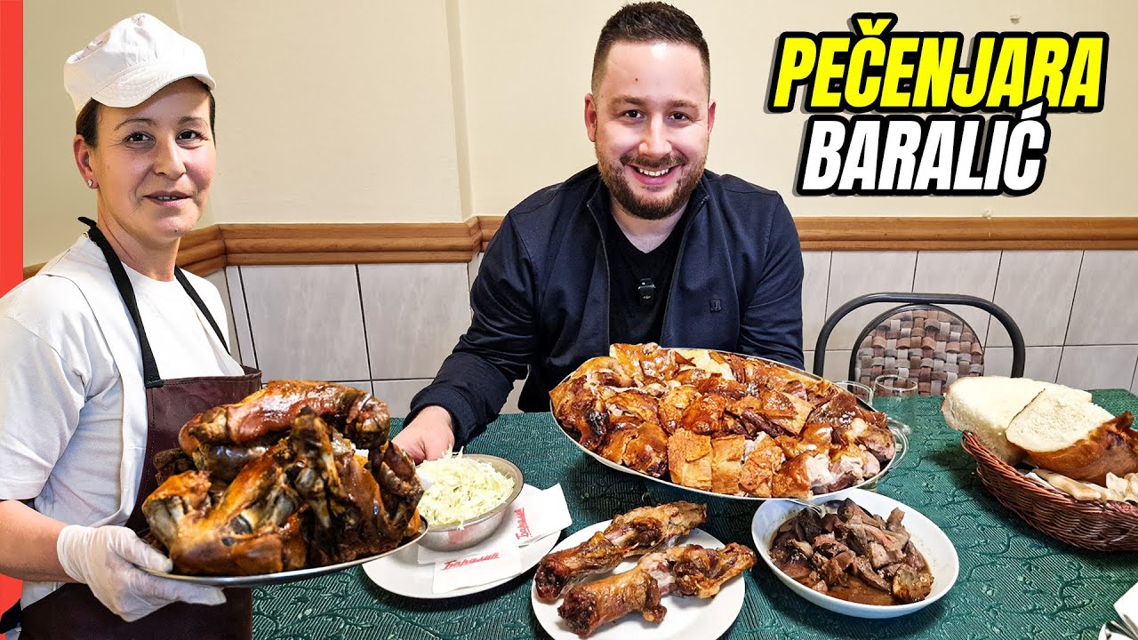 NAJBOLJA PRASETINA OD ČAČKA DO NIŠA! Pečenjara u kojoj samo žene rade!