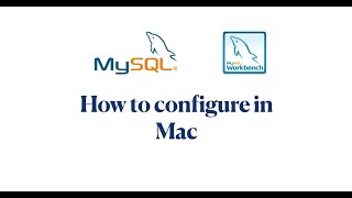 Famous How to configure MYSQL & MySQL Workbenchin MAC OS Profile
