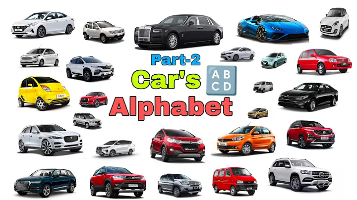 Car's Alphabet part-2 | Alphabet of cars |  Abcd car names | Abcd of cars part-2 |