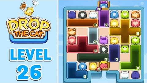 Drop The Cat Level 26 Walkthrough Solution