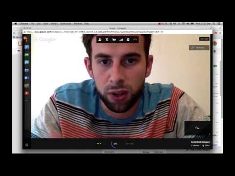 Recording Video with Google Hangouts on Air - Part 2 of 3 - Recording Video with Google Hangouts on Air - Part 2 of 3