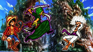 Luffy Time Skip (New) VS Luffy Gear V2 in Jump Force Mugen