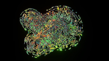 Shattered torus made in Blender - 4K HDR