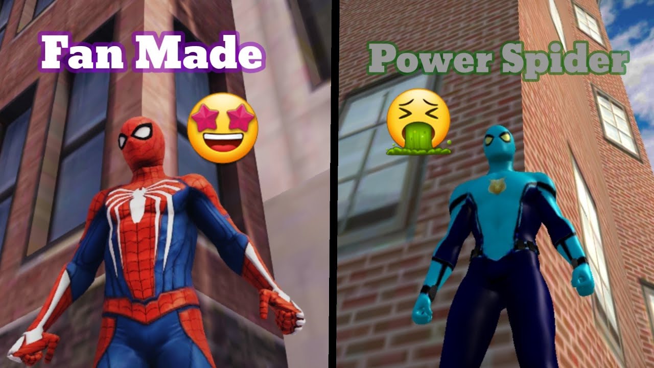 Spider-Man Mobile game Fan Made VS Power Spider 2 (Android/ios) 2022!!