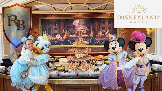 Royal Banquet Buffet Restaurant im Disneyland Hotel - Disneyland Paris mit 4 Charakteren!