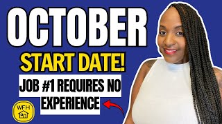 Details 🏆 OCTOBER Start Date! Training Provided + More Part Time Work From Home Jobs 2026 News