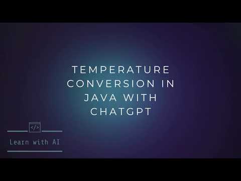 🔥 Temperature Conversion in Java with AI | Master Java Programming with the Power of AI! 🔥