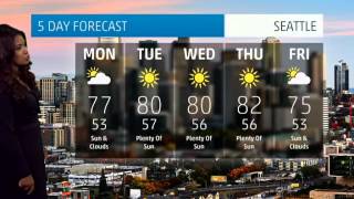 Seattle's Weather Forecast for May 12, 2014