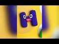Alphabet H + Purple Rainbow Friends 😛 #clayart #playdoughfun #funny #alphabet