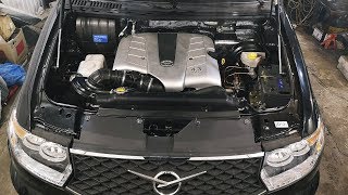 УАЗ Патриот 2019 V8 3UZ-FE #3 первый запуск