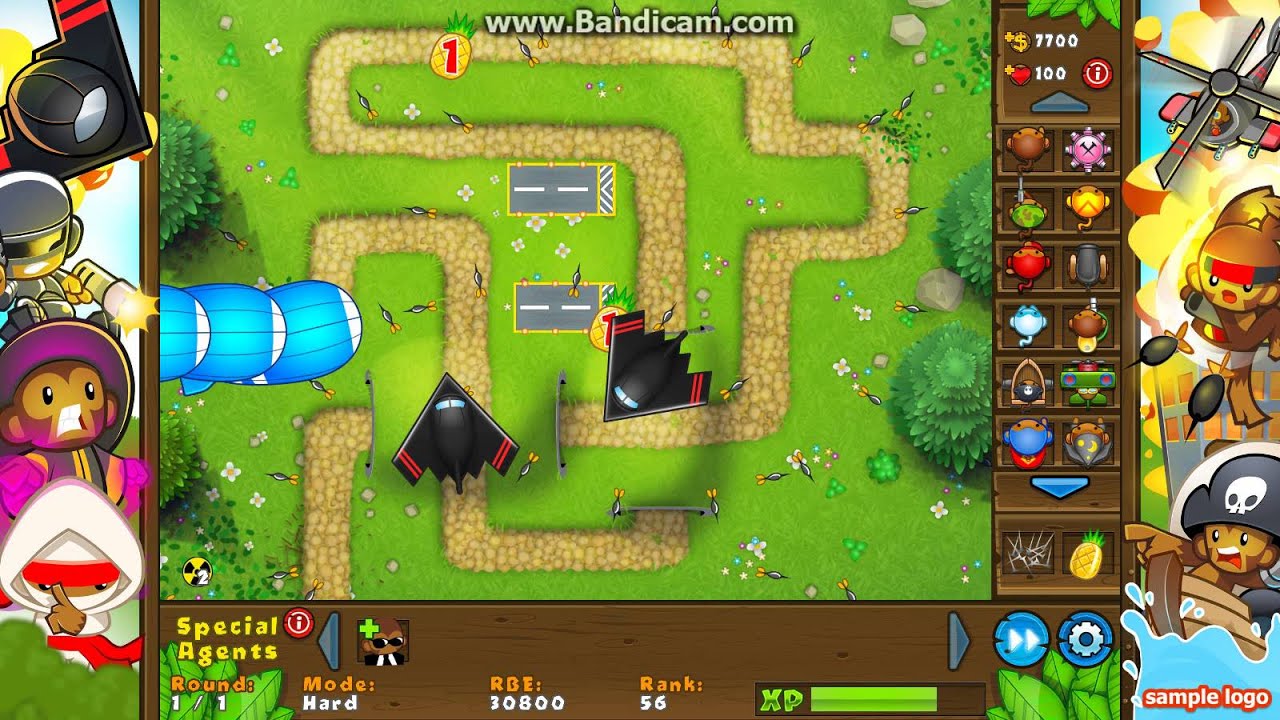 Bloons Tower Defense 5 Moab Madness Special Mission Tutorial - YouTube.