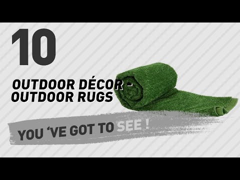 Top 10 Outdoor Décor - Outdoor Rugs // New & Popular 2017