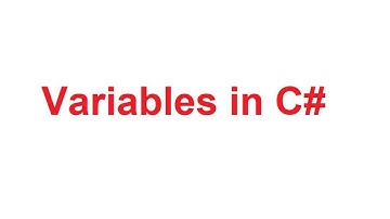 Variables in C# with Examples | Types of Variables in a Class in C# | Csharp Variables with Examples