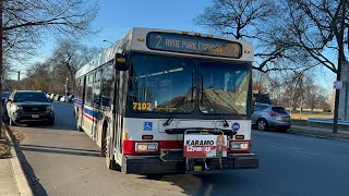 CTA Bus Ride 2 Hyde Park Express From 53rd Street To State/Lake CTA new Flyer D40LF 2006 #1250