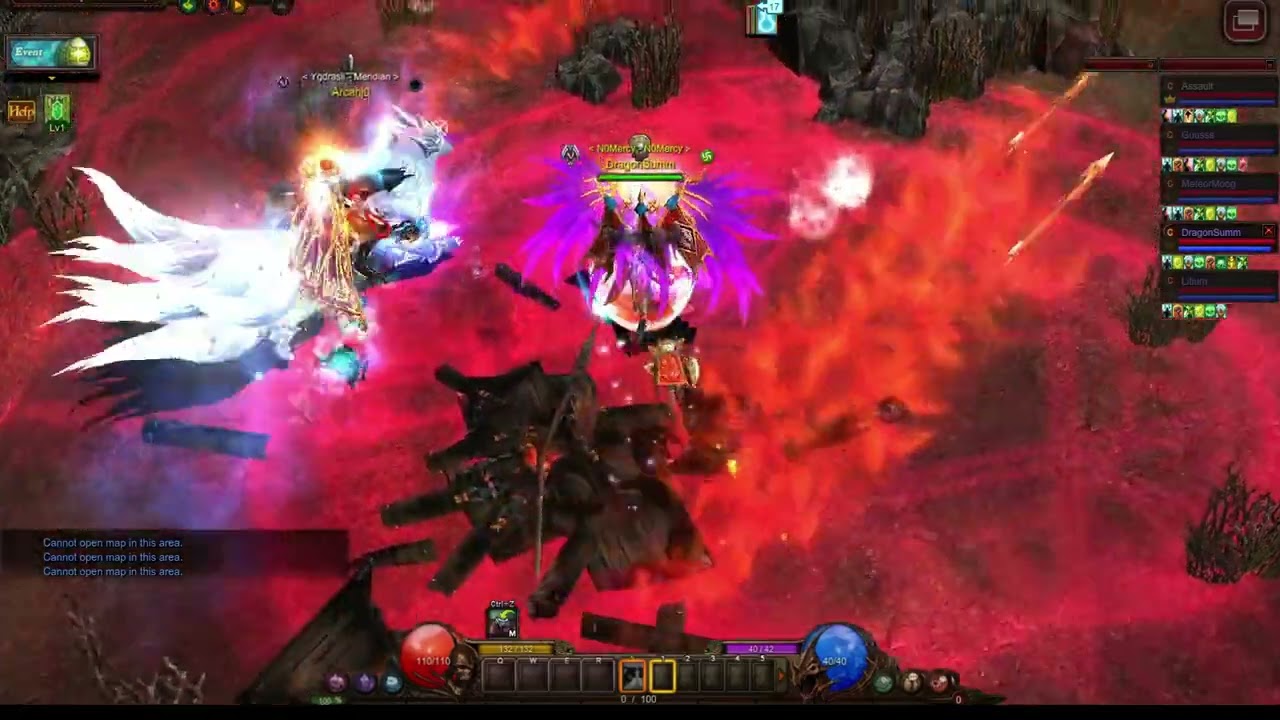 DragonSumm - Defending the Castle Siege July 6th Mu Alfheim