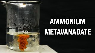 Making Ammonium Metavanadate