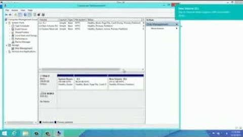 Create hard disk partition; for windows 8 and 8.1; easily without any software