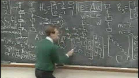 Lec 2 | MIT 18.085 Computational Science and Engineering I