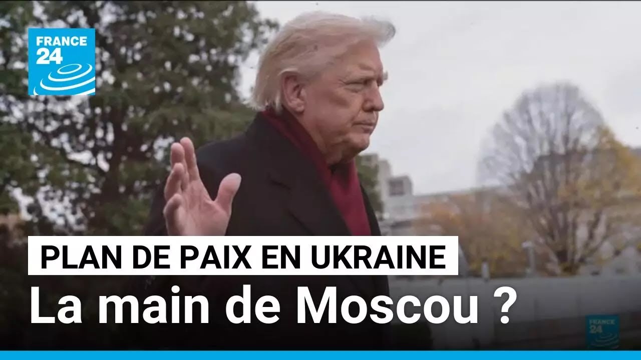 Plan de paix de Donald Trump en Ukraine : la main de Moscou ? • FRANCE 24
