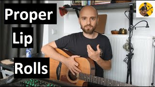 Why you've been doing lip rolls all wrong | Vocal Lessons