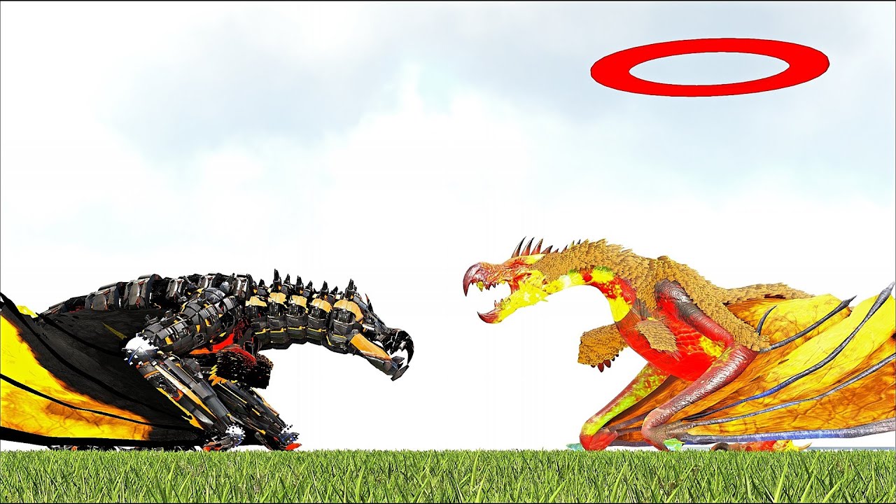 GNASHOR THE WARCHIEF DODOWYVERN BOSS VS VULTHURYOL THE MEGA DODOWYVERN (ARK SURVIVAL EVOLVED BATTLE)