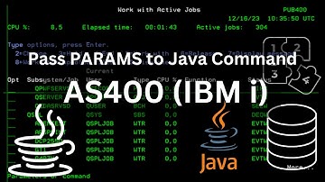 Java on AS400 - How to pass parameters to Java command | AS400 (IBM i) Tutorial for Beginners