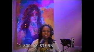 The Howard Stern Radio show -Taking phone calls, talking movies