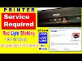 Epson Red Light Blinking Solution