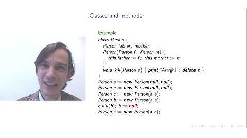 Concepts of Programming Languages: lecture 8/12, part 1/2