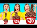 Big medium and small plate challenge  funny challenges by multi do food challenge