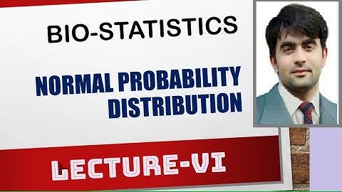 Normal Probability Distribution - VI in Urdu / Hindi | ACADEMIC LEARNING