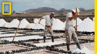 Ever Wonder How Sea Salt Is Made Find Out Here National Geographic - Youtube