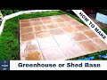 Wickes shed base guide 