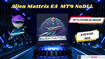 Backtest Alien Mattrix EA  67% Profit in months - ForexEAsMall