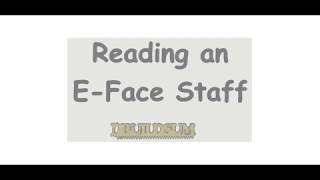 Read an E Face Staff