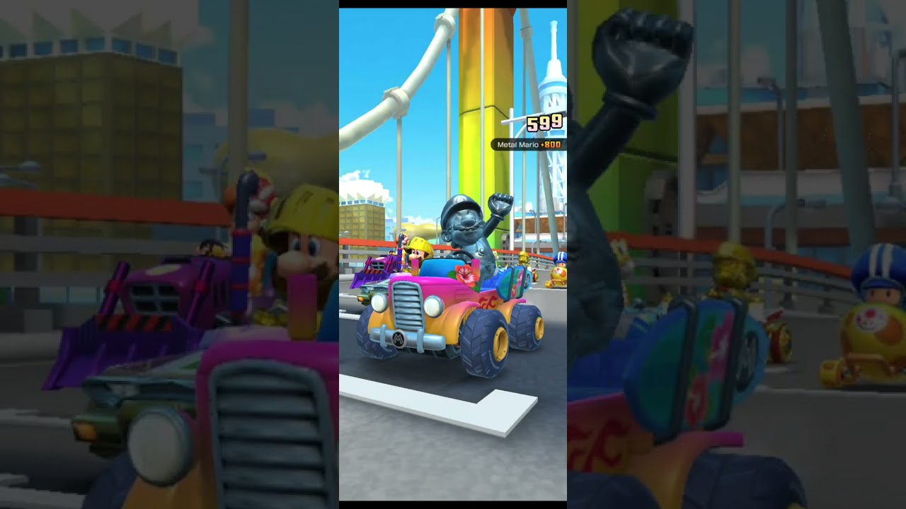 Mario kart tour Metal Mario Cup Winter Tour 26 