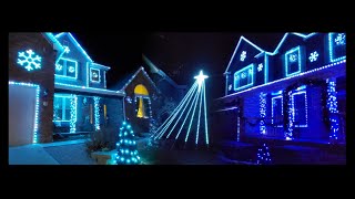 'Lights on the Lane' 2023 Christmas Show - Full Show - 4K