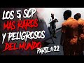 LOS 5 SCP MAS RAR0S Y PELIGR0SOS DEL MUNDO #22 #EsJoy