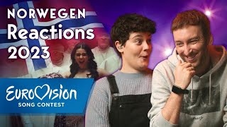 Alessandra - "Queen Of Kings" - Norwegen | Reactions | Eurovision Song Contest 2023 | NDR