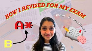 HOW I REVISED FOR MY EXAM UNDER 2 MONTHS!
