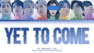 [8th member karaoke] Yet To Come || BTS {방탄소년단} 8th member ver. (Color coded lyrics)