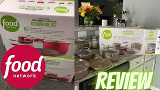 Food Network 10-pc Nonstick Ceramic Cookware Set Review