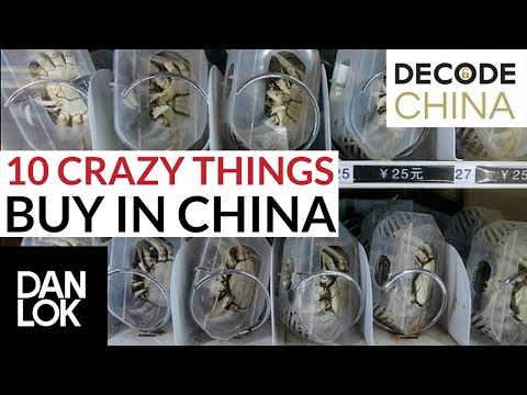 10 Crazy Things You Can Buy In China